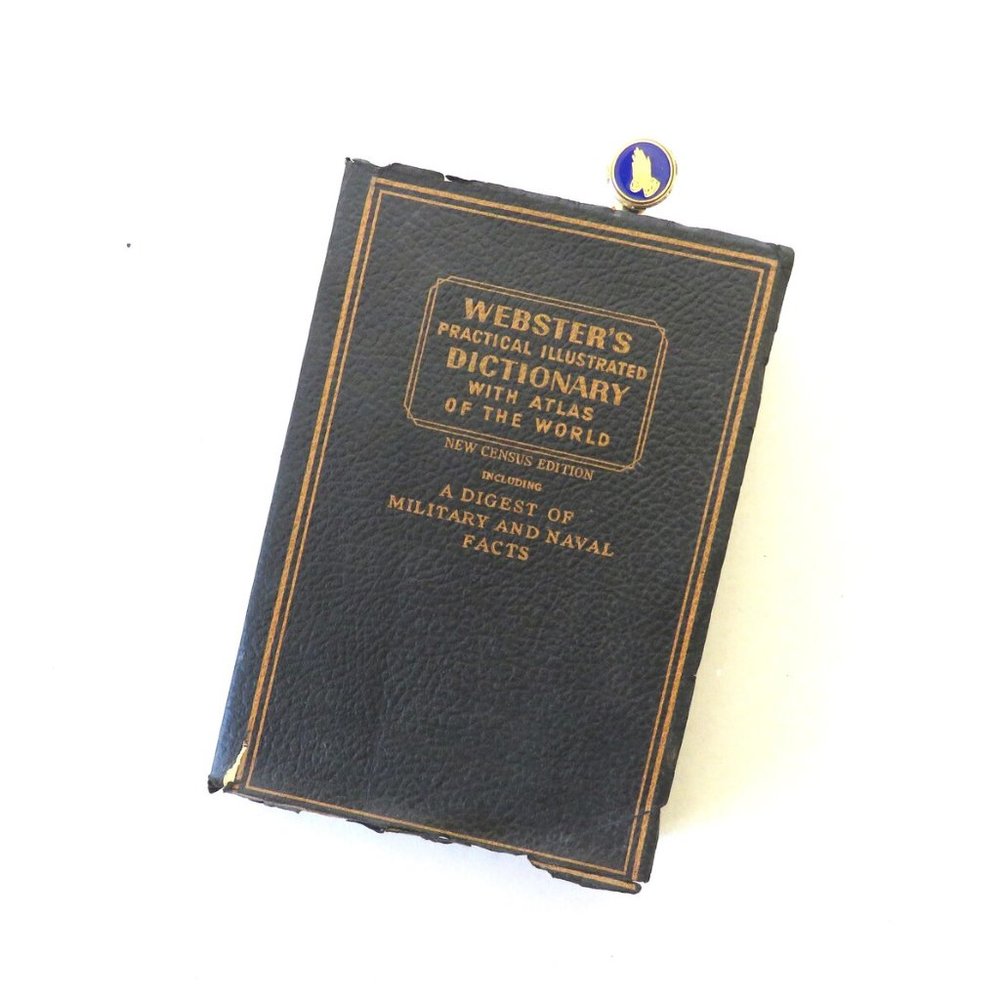 Vintage Brass Bookmark, Prayer Hands Bookmark, Bookmark